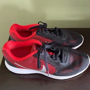 Black & Red boys Nike Shoes